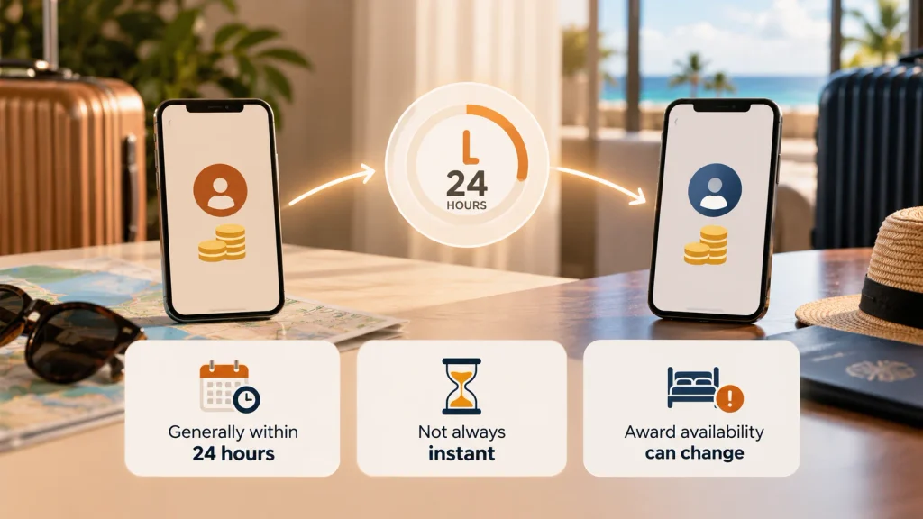How Long Does a Choice Privileges Points Transfer Take?