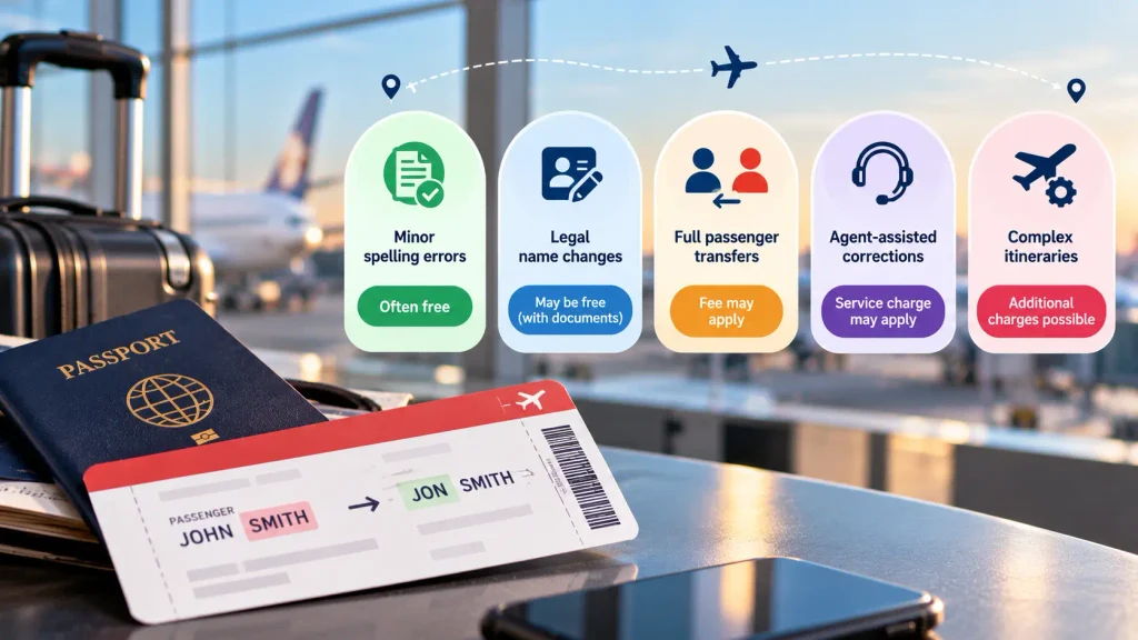 How Much Does It Cost to Change a Name on a Plane Ticket?