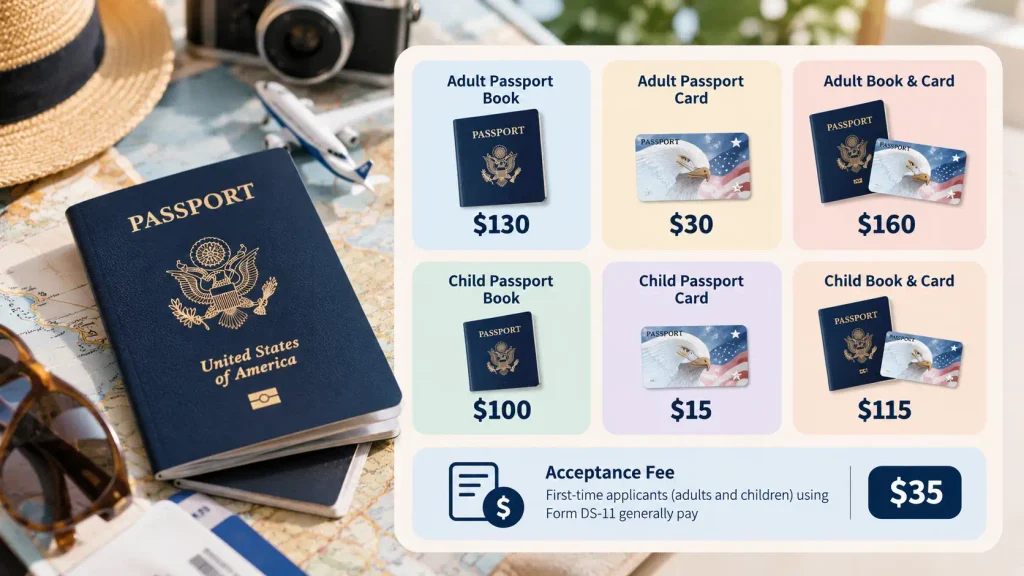 How Much Does a U.S. Passport Cost in 2026?