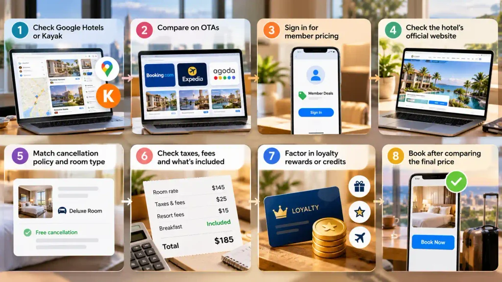 How To Find the Cheapest Hotel Rate in 2026