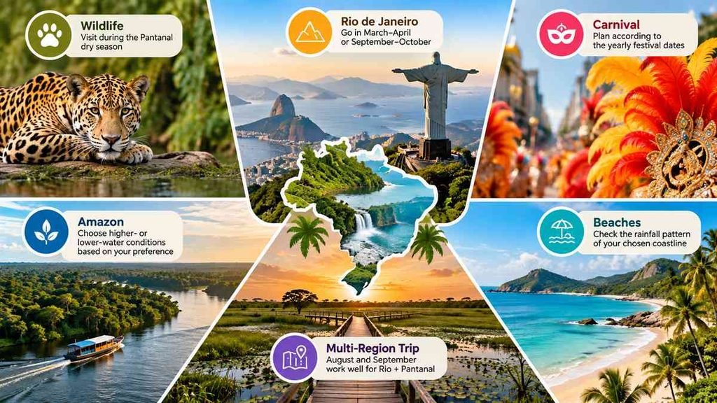 How to Choose the Right Month for Your Brazil Trip
