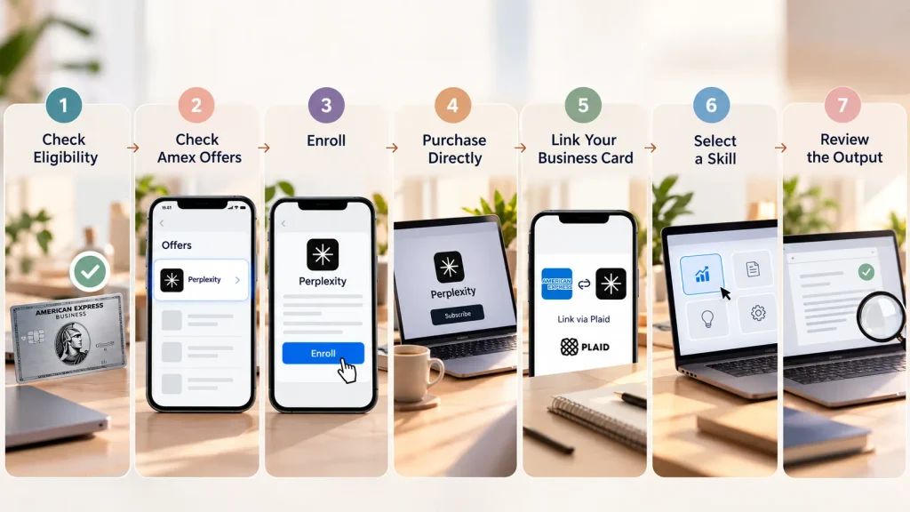 How to Claim the Amex Perplexity Benefits