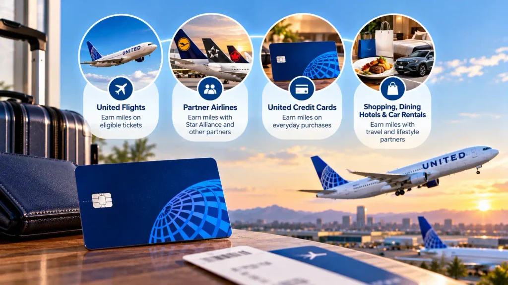 How to Earn United MileagePlus Miles