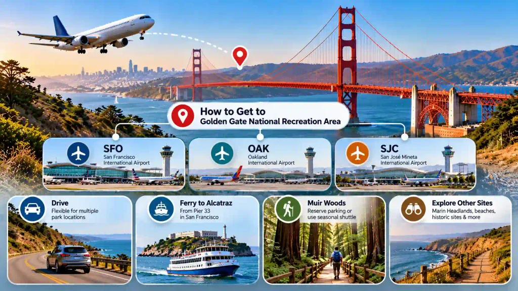 How to Get to Golden Gate National Recreation Area