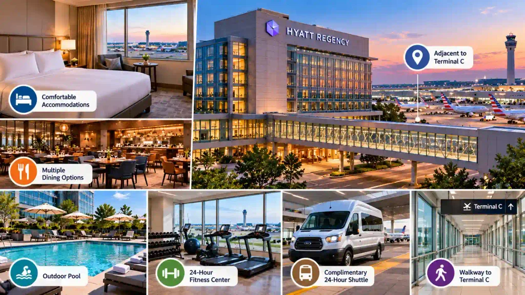Hyatt Regency DFW International Airport at a Glance