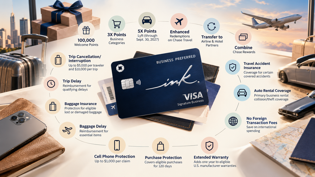 Ink Business Preferred Benefits at a Glance