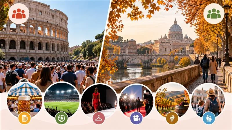 Is Europe Less Crowded in Autumn?