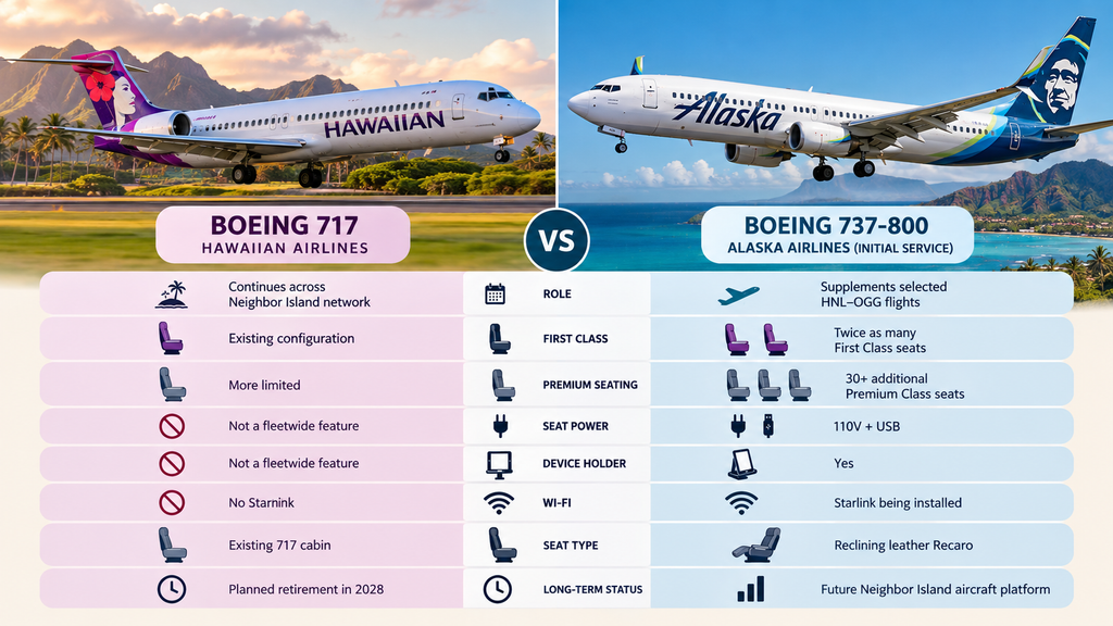Is the 737 Better Than the 717 for Interisland Travel?