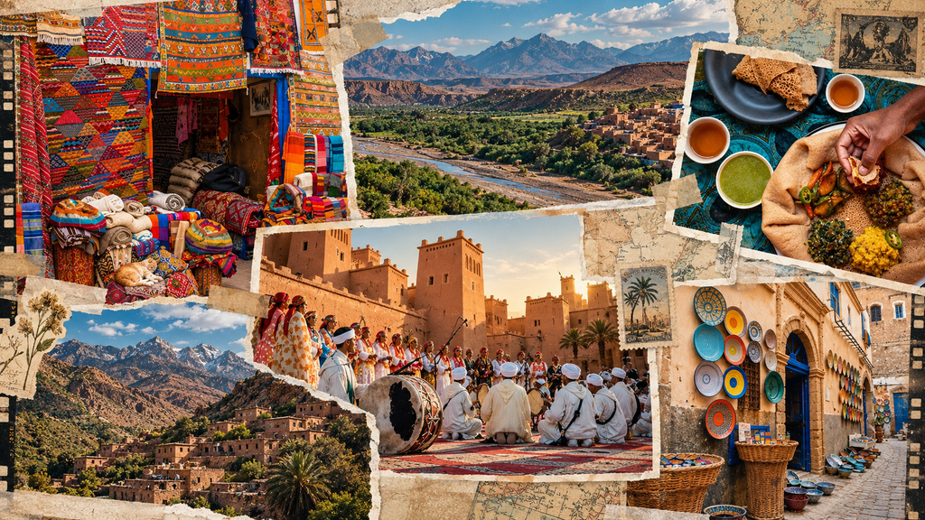 Journey Through Atlas Mountains, Morocco