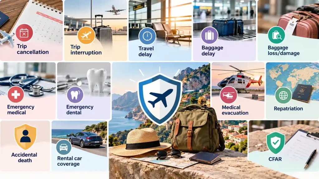 Key Overview: Travel Insurance Coverage
