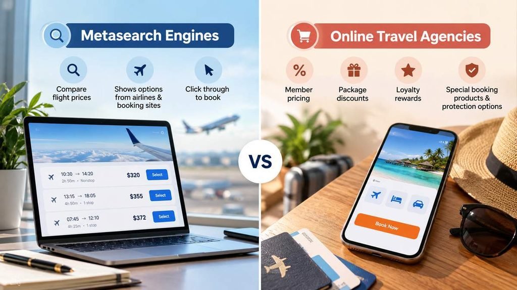Metasearch Engines vs. Online Travel Agencies
