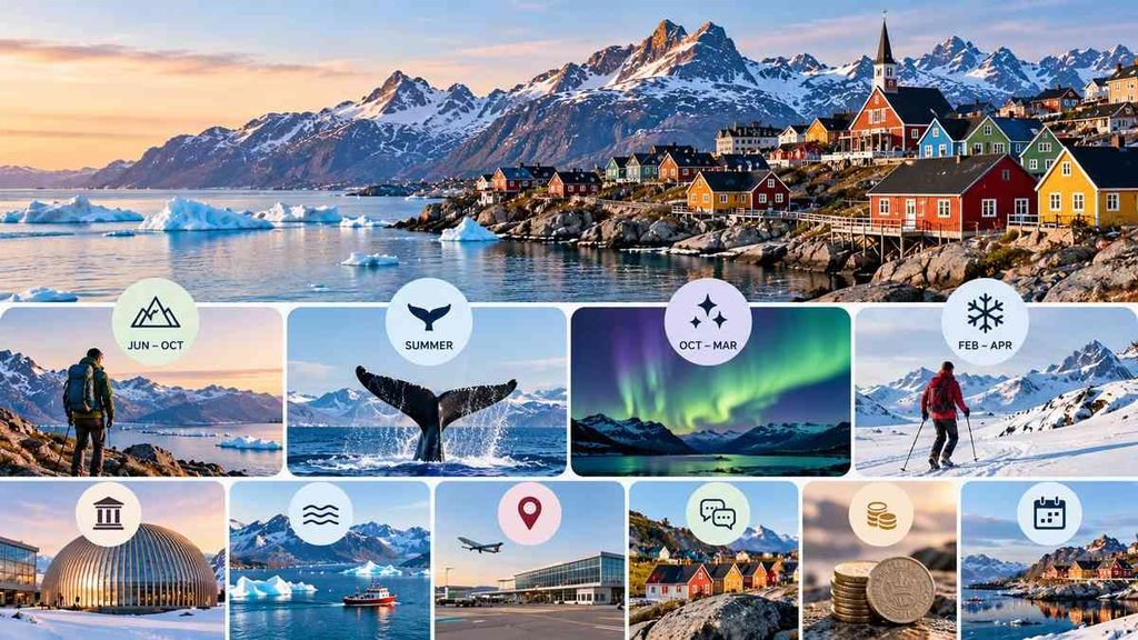 Nuuk, Greenland at a Glance