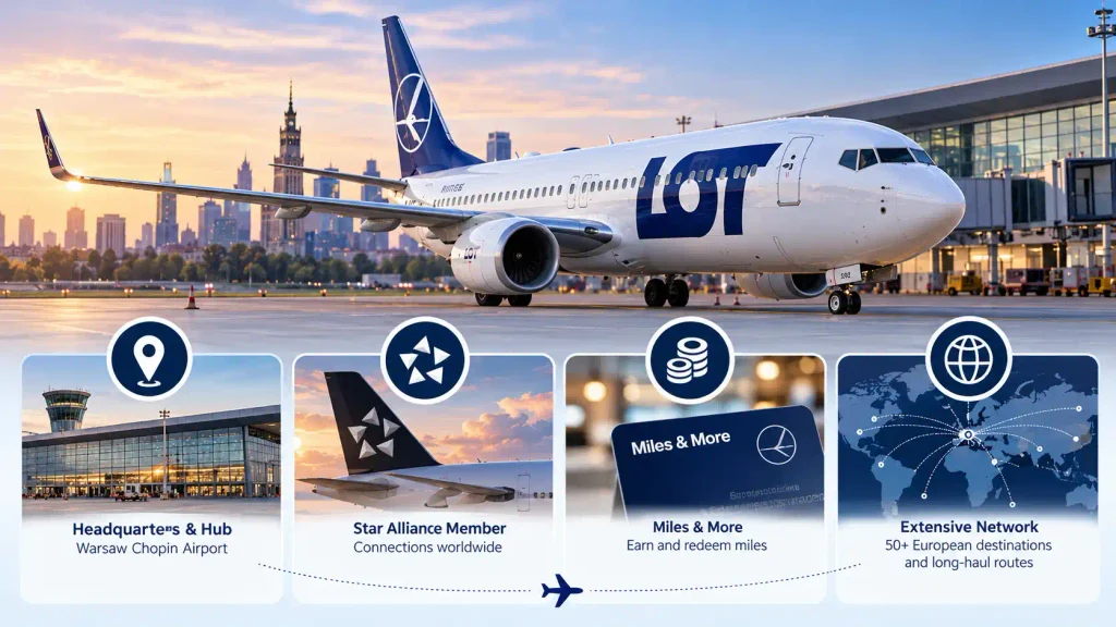 Overview of LOT Polish Airlines