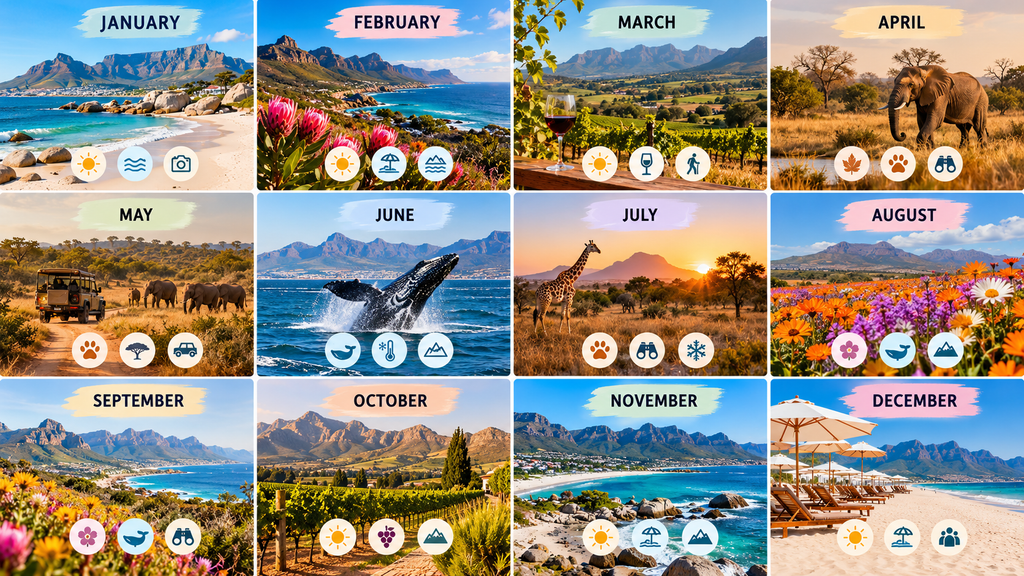 South Africa Month-by-Month Travel GuideVisiting South Africa in January