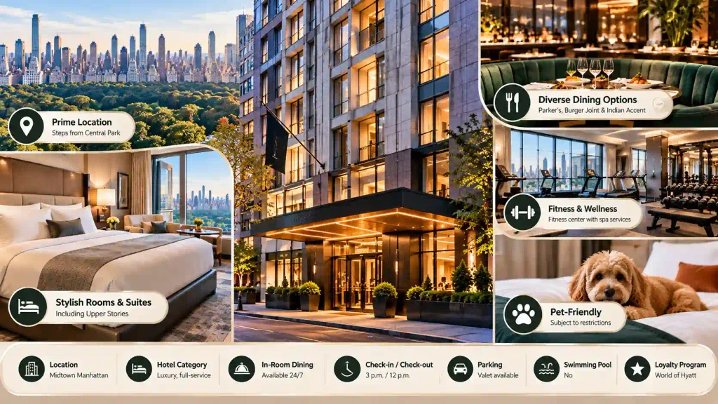 Thompson Central Park New York at a Glance