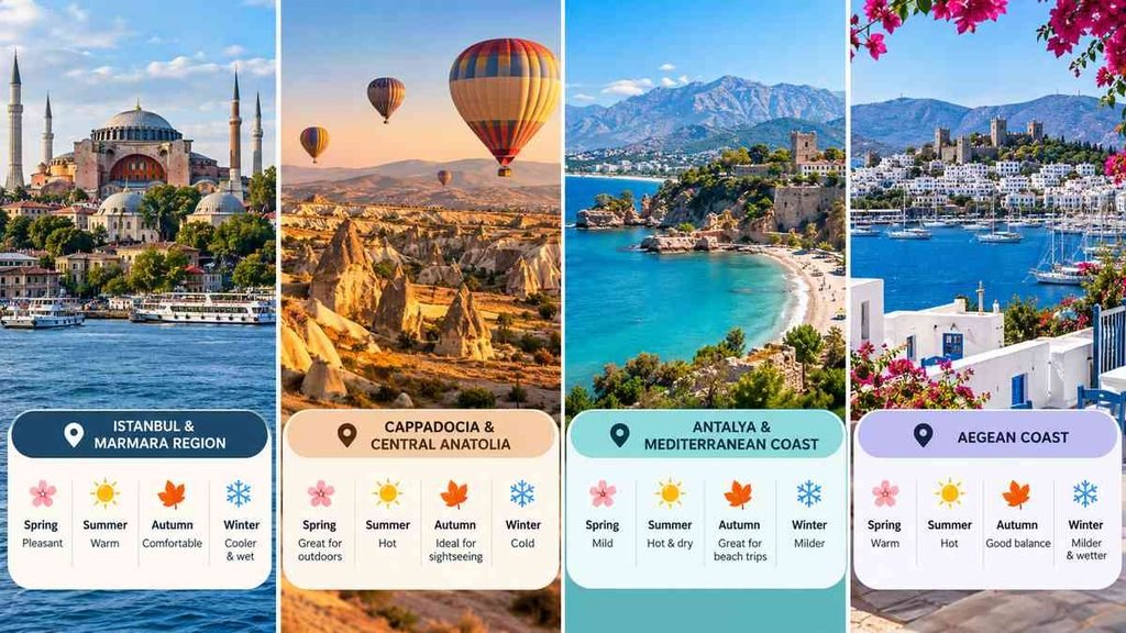 Turkey Weather by Region