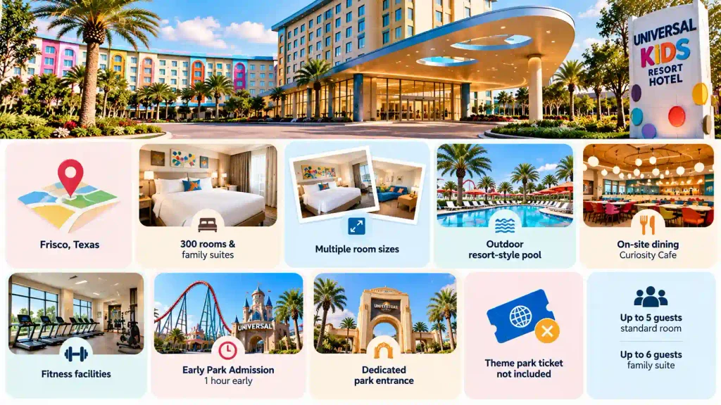 Universal Kids Resort Hotel at a Glance