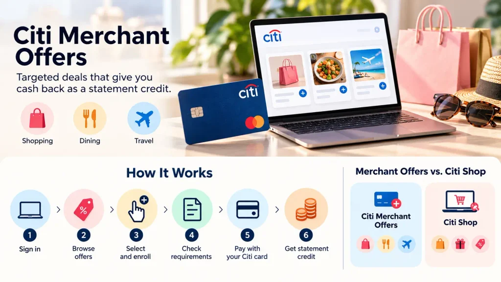 What Are Citi Merchant Offers?