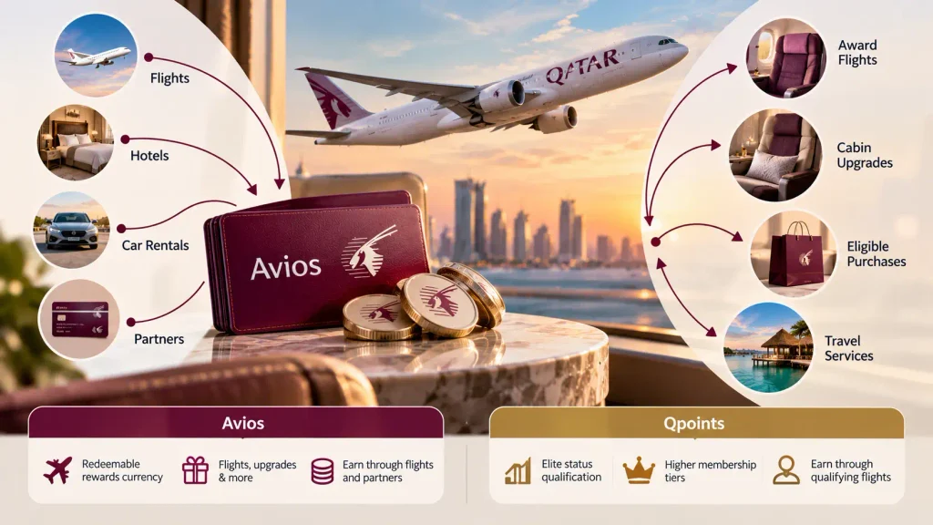 What Are Qatar Airways Avios and How Do They Work?