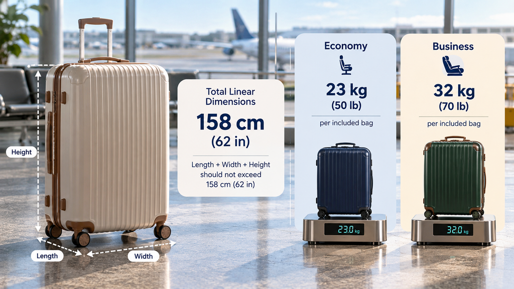 What Are the Checked Bag Size and Weight Limits?