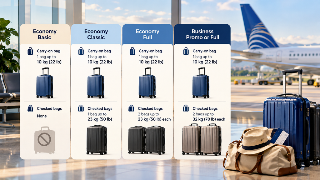What Baggage Is Included With Each Fare?