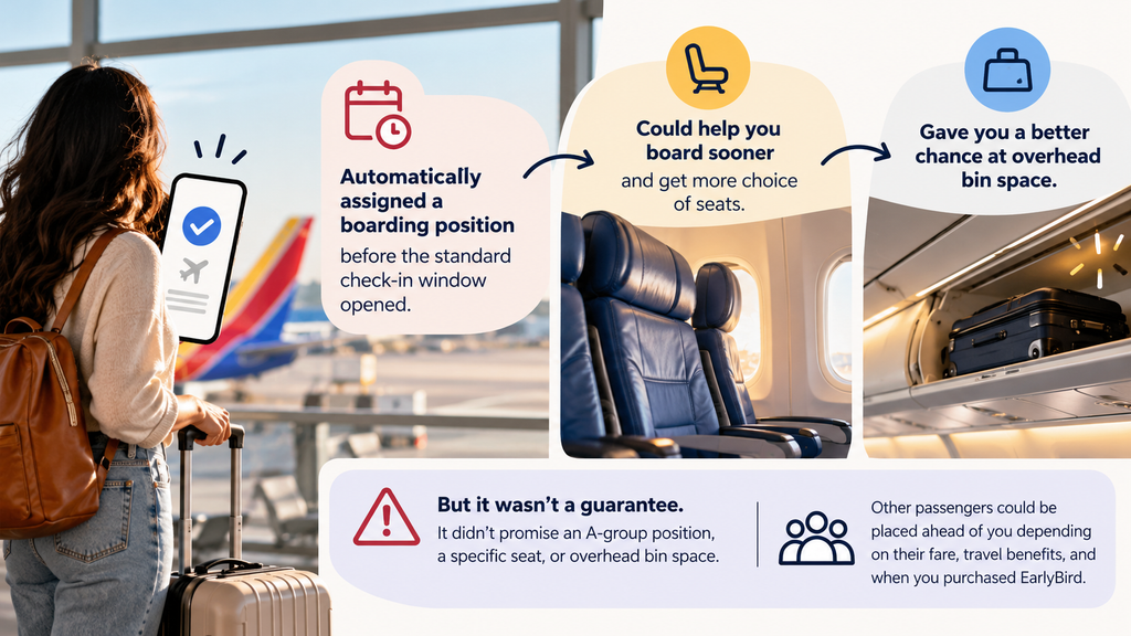 What Did EarlyBird Check-In Actually Do?