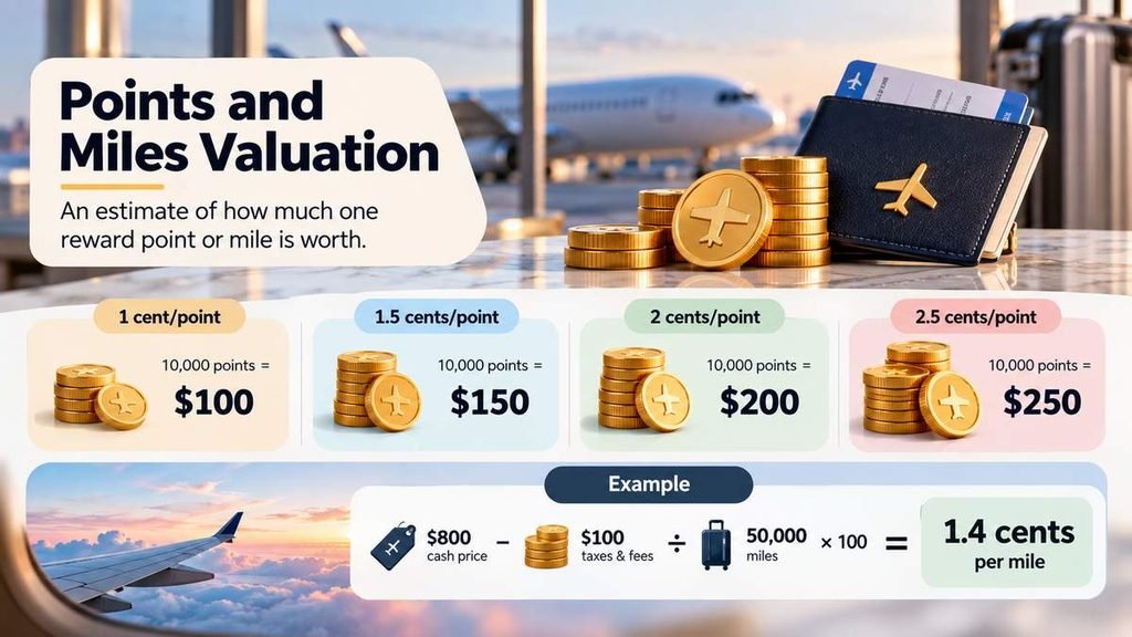 What Does “Points and Miles Valuation” Mean?