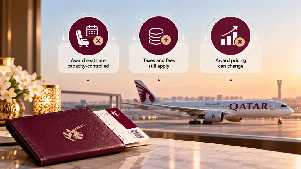 What Has Not Changed About Qatar Airways Award Tickets?