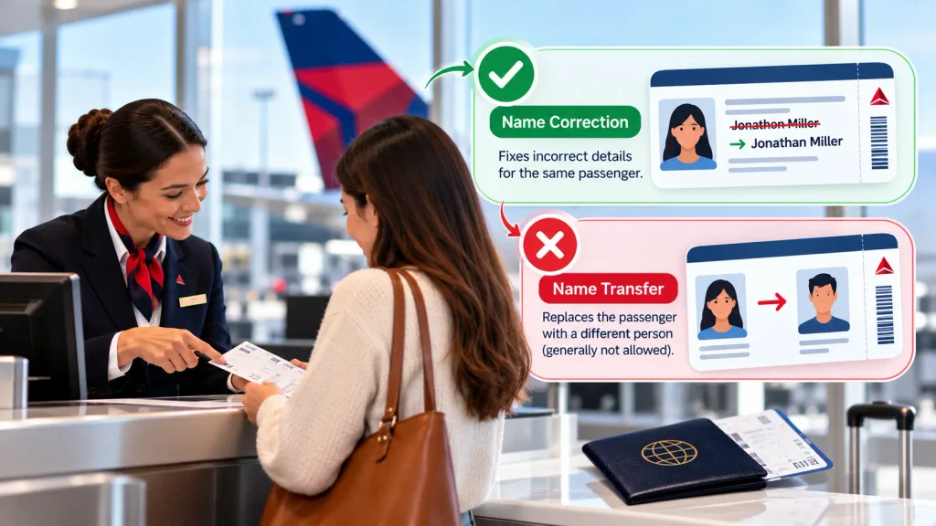 What Is Delta Air Lines Name Change Policy in 2026?