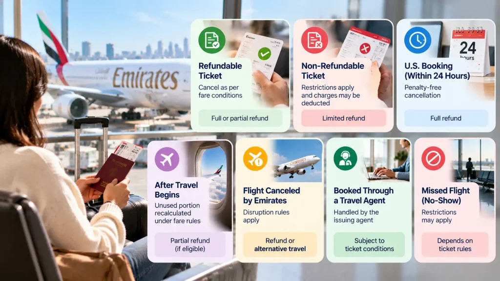 What Is Emirates' Cancellation Policy in 2026?