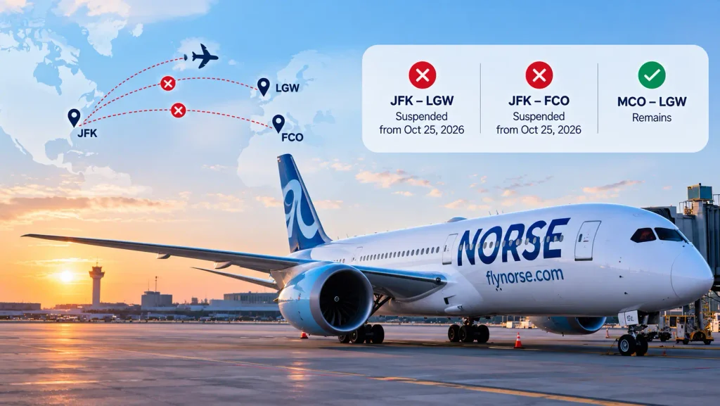 What Is Happening to Norse Atlantic’s U.S. Routes?