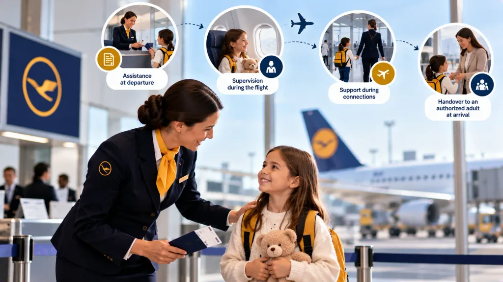 What Is Lufthansa's Unaccompanied Minor Policy?