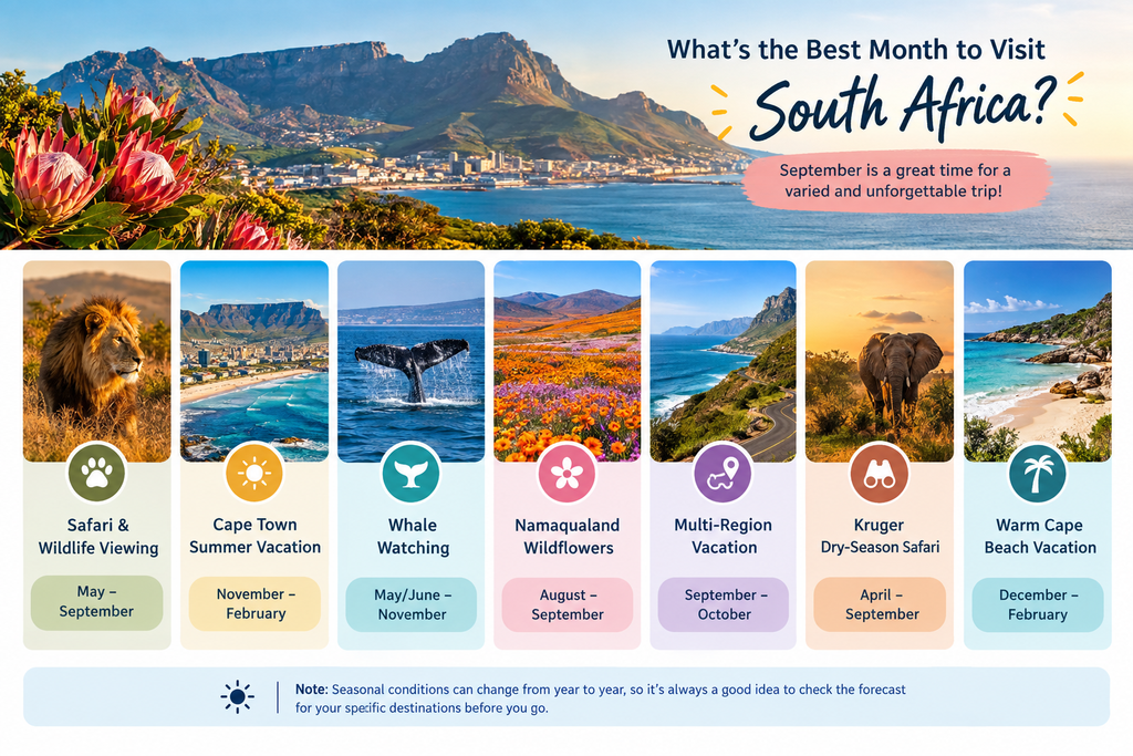 What Is the Best Month to Visit South Africa?