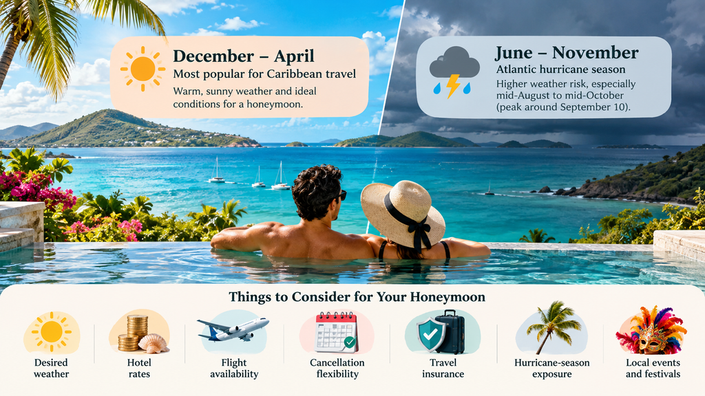 What Is the Best Time for a Caribbean Honeymoon?
