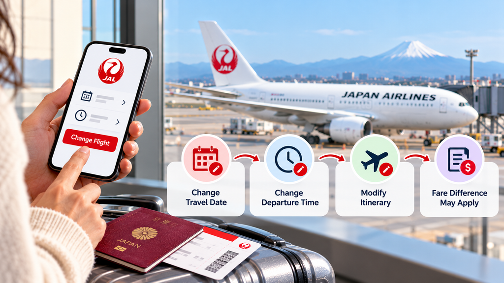 What Is the Japan Airlines Flight Change Policy?