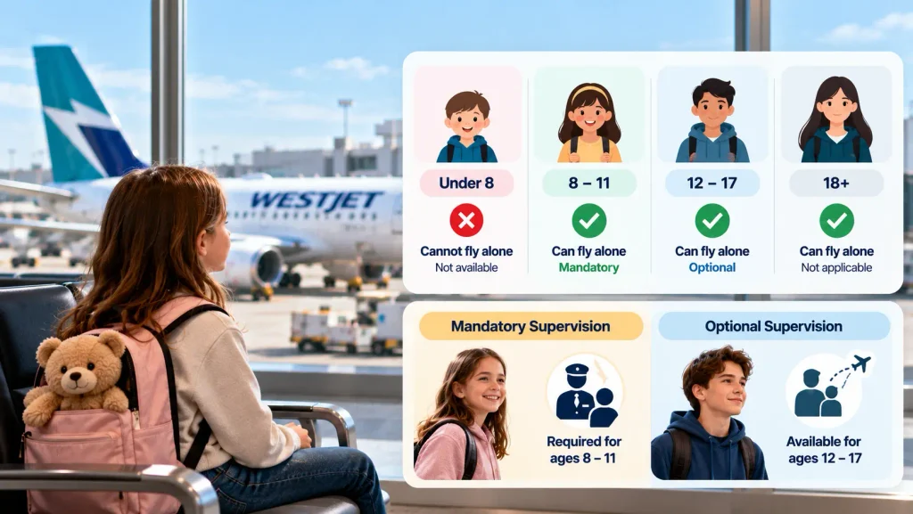 What Is the WestJet Unaccompanied Minor Policy