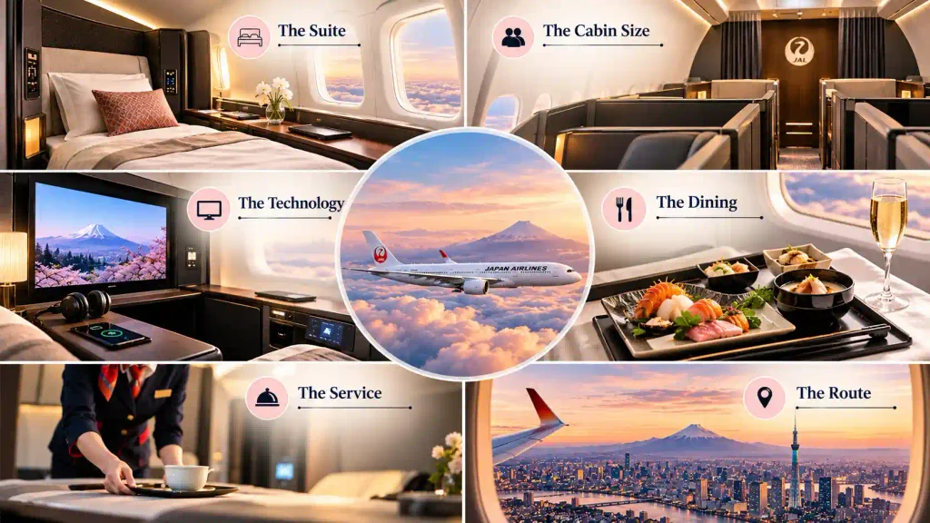 What Made the JAL A350-1000 First Class Experience Stand Out?