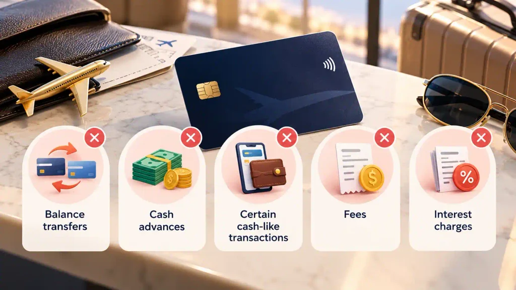 What Purchases Don't Count Toward a Welcome Bonus?