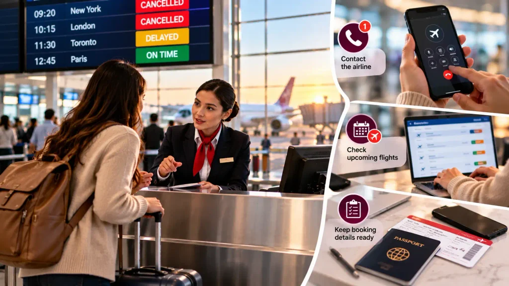 What to Do Immediately After Missing a Flight