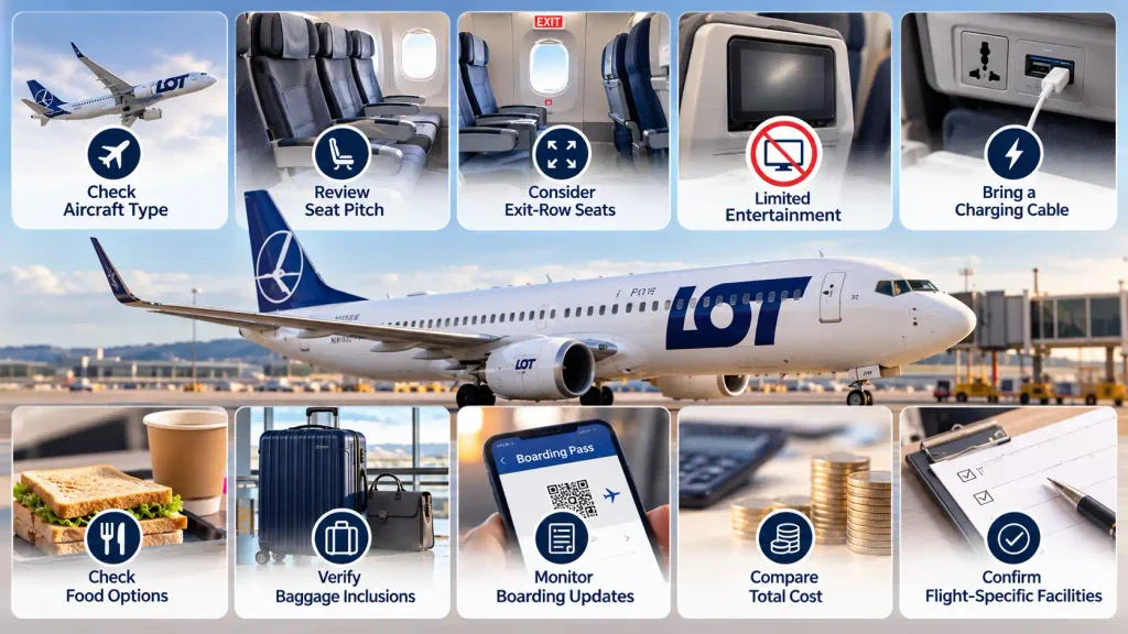 What to Know Before Booking LOT Polish Airlines Economy