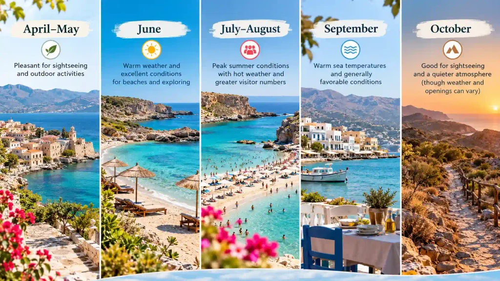 When Is the Best Time to Visit Crete?