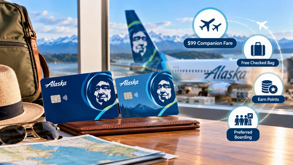 Which Credit Cards Offer the Alaska Companion Fare?