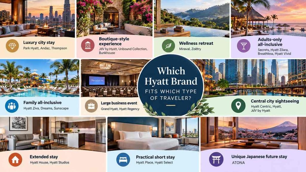 Which Hyatt Brand Fits Which Type of Traveler?