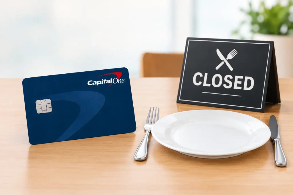 Why Is Capital One Dining Closing?